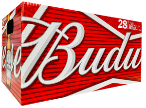 Budweiser 28 Bottles