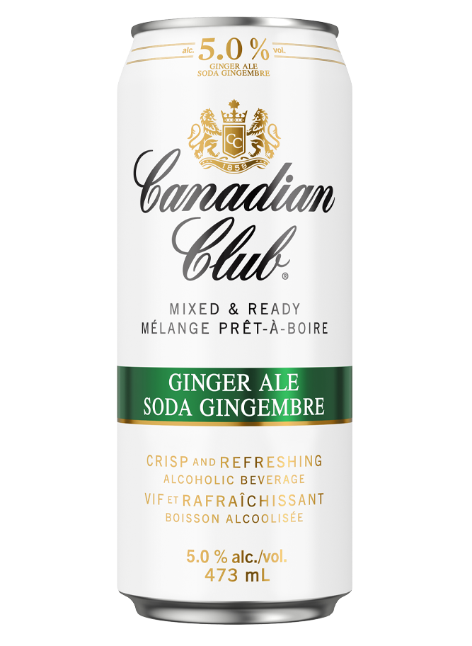 Canadian Club & Ginger Ale 473ml