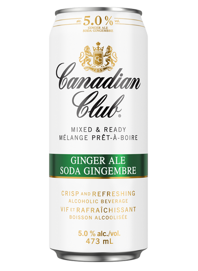 Canadian Club & Ginger Ale 473ml