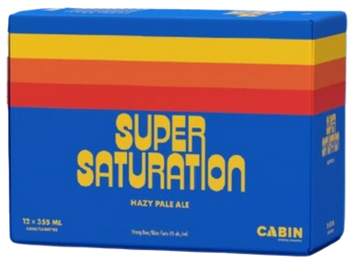 Cabin Brewing Super Saturation NEIPA 12 Cans