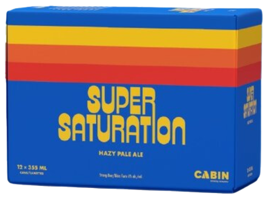 Cabin Brewing Super Saturation NEIPA 12 Cans