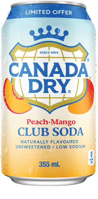 Canada Dry Peach Mango 355ml