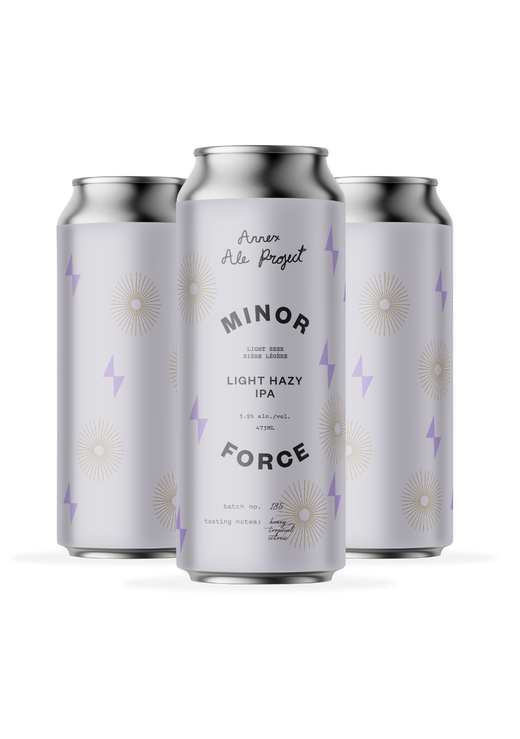 Annex Ale Minor Force Light Hazy IPA 4 Cans