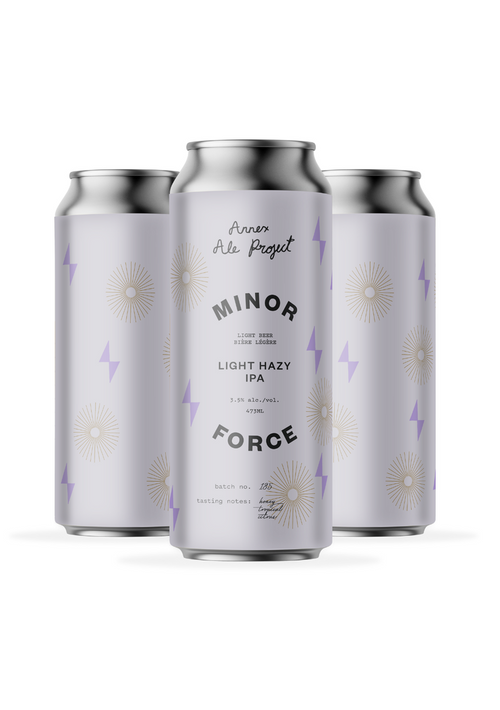 Annex Ale Minor Force Light Hazy IPA 4 Cans