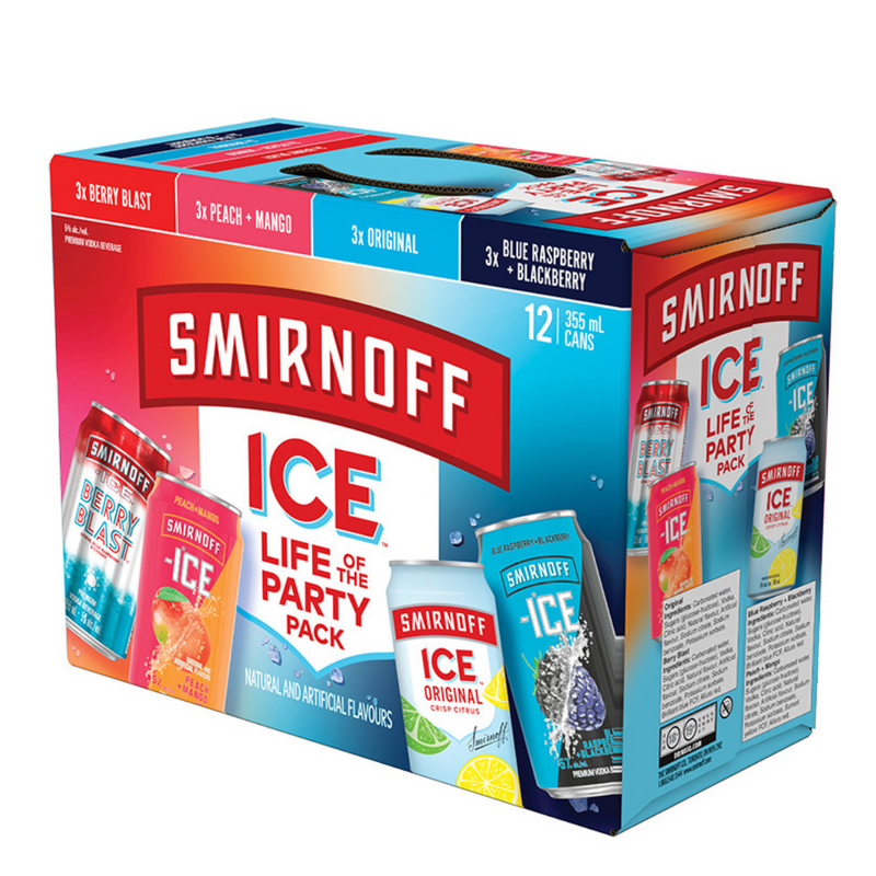 Smirnoff Ice Party Pack 12 Cans