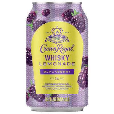 Crown Royal Blackberry Whisky Lemonade 4x355ml