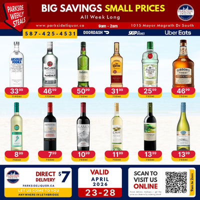 Parkside Liquor Lethbridge weekly flyer