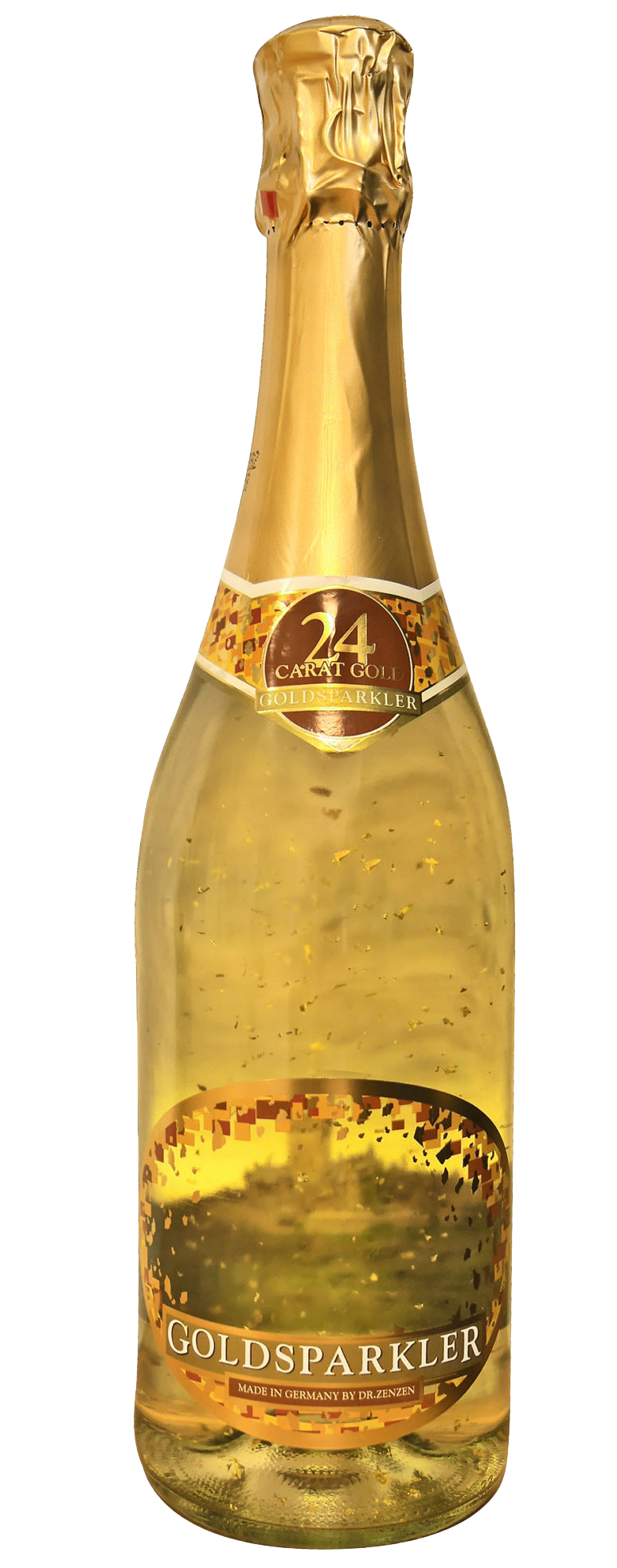 Dr. Zenzen Goldsparkler Sekt - 24k Gold 750mL