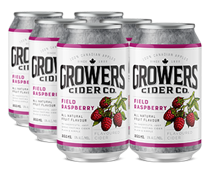 Growers Raspberry 6 Cans