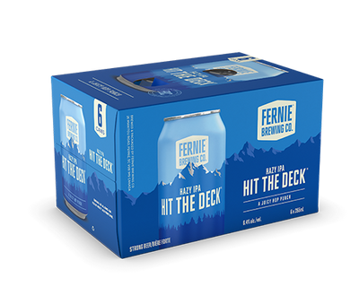 Fernie Brewing Hit The Deck Hazy Ipa 6 Cans