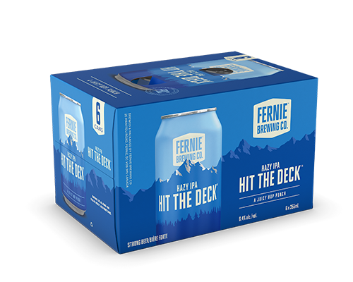 Fernie Brewing Hit The Deck Hazy Ipa 6 Cans