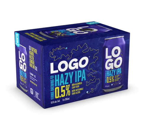 Fernie Logo Hazy Ipa 6 Cans