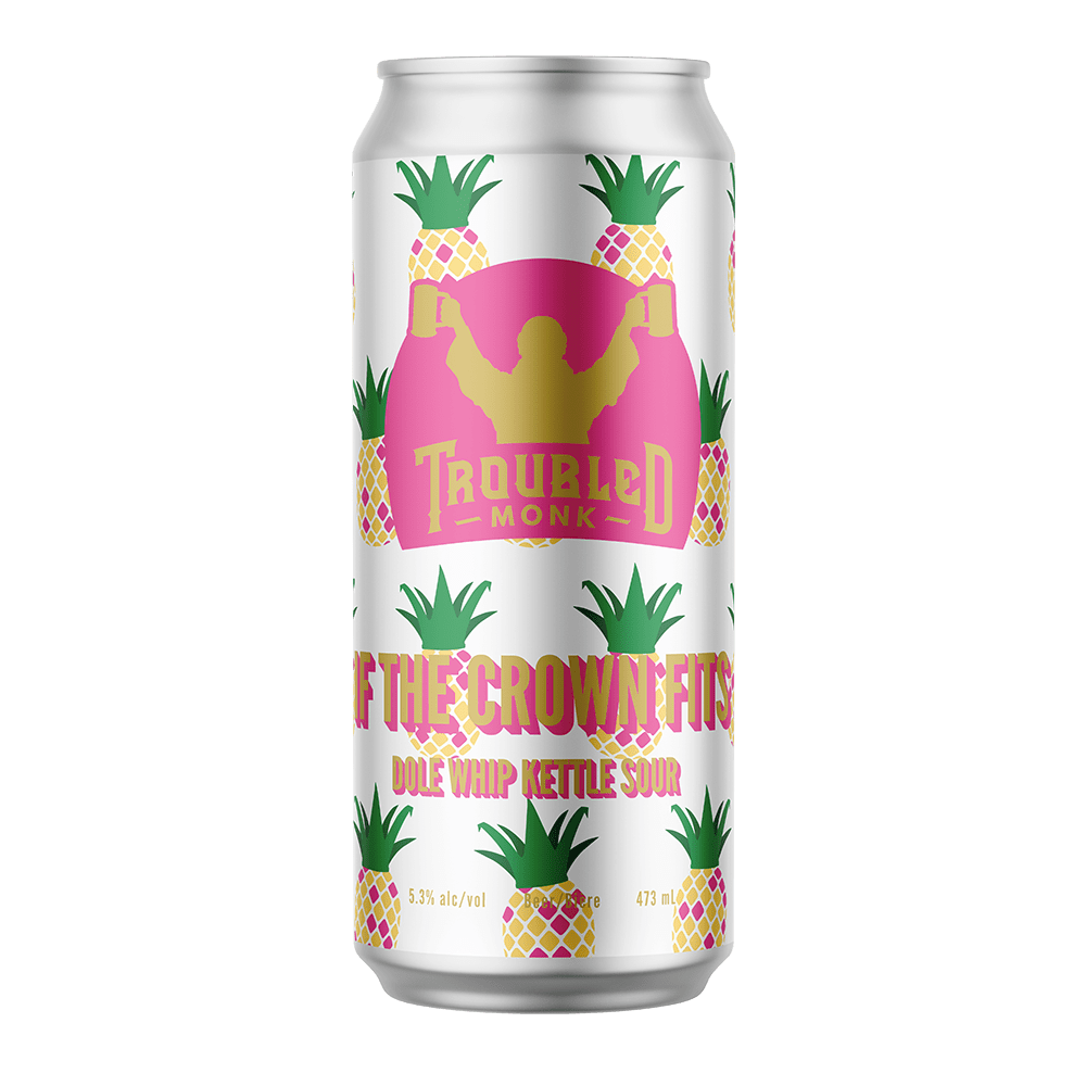 Troubled Monk If The Crown Fits Dole Whip Kettle Sour 4 Cans