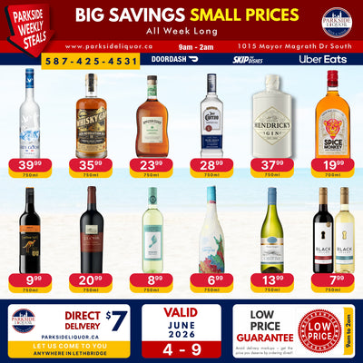 Parkside Liquor Lethbridge Weekly Flyer