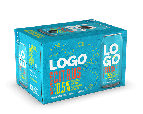 Fernie Brewing Logo Citrus 6 Cans