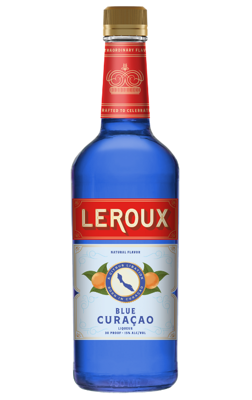 Leroux Blue Curacao 750mL