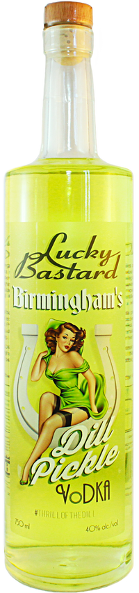Lucky Bastard Dill Pickle Vodka 750mL