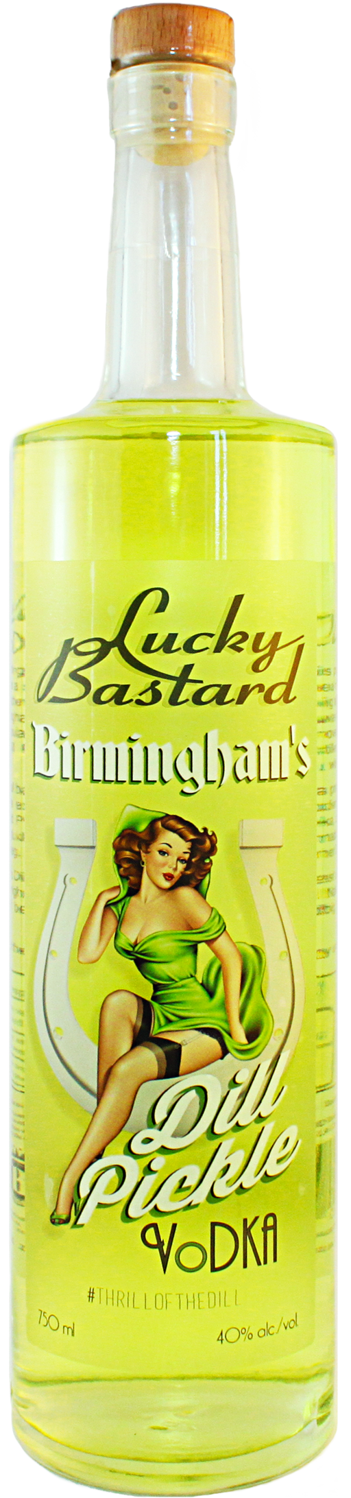 Lucky Bastard Dill Pickle Vodka 750ml