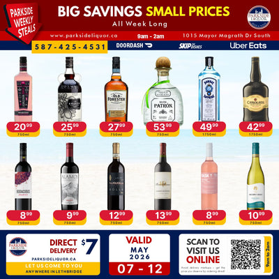 Parkside Liquor weekly flyer