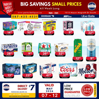 Parkside Liquor weekly flyer