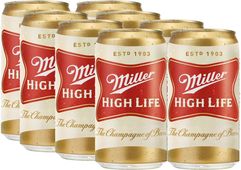 Miller High Life 8 Cans