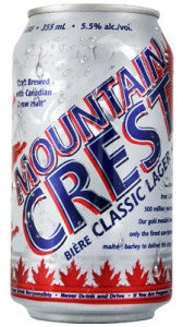 Mountain Crest Lager 12 Cans