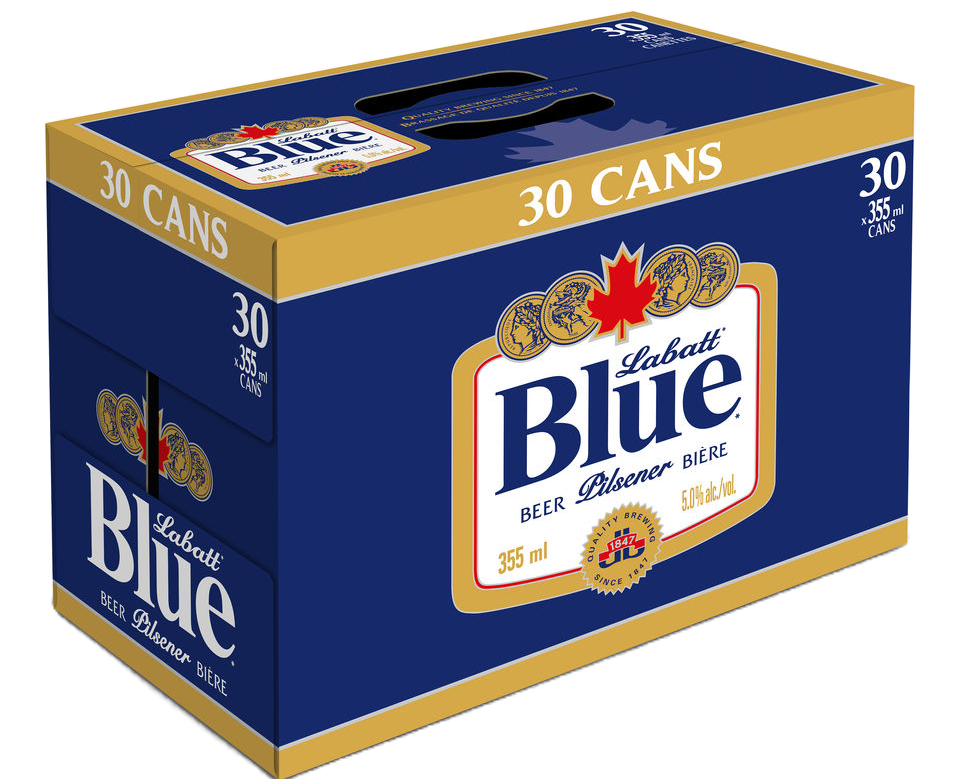Blue 30 Cans