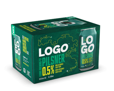 Fernie Brewing Logo Pils 6 Cans