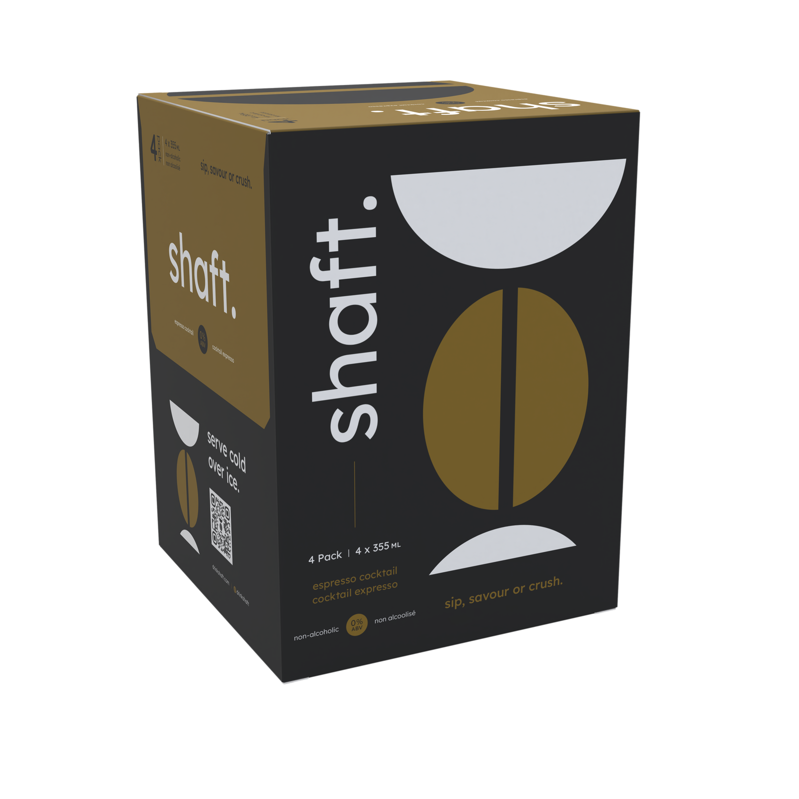 Shaft Espresso Non Alcoholic 4 Cans