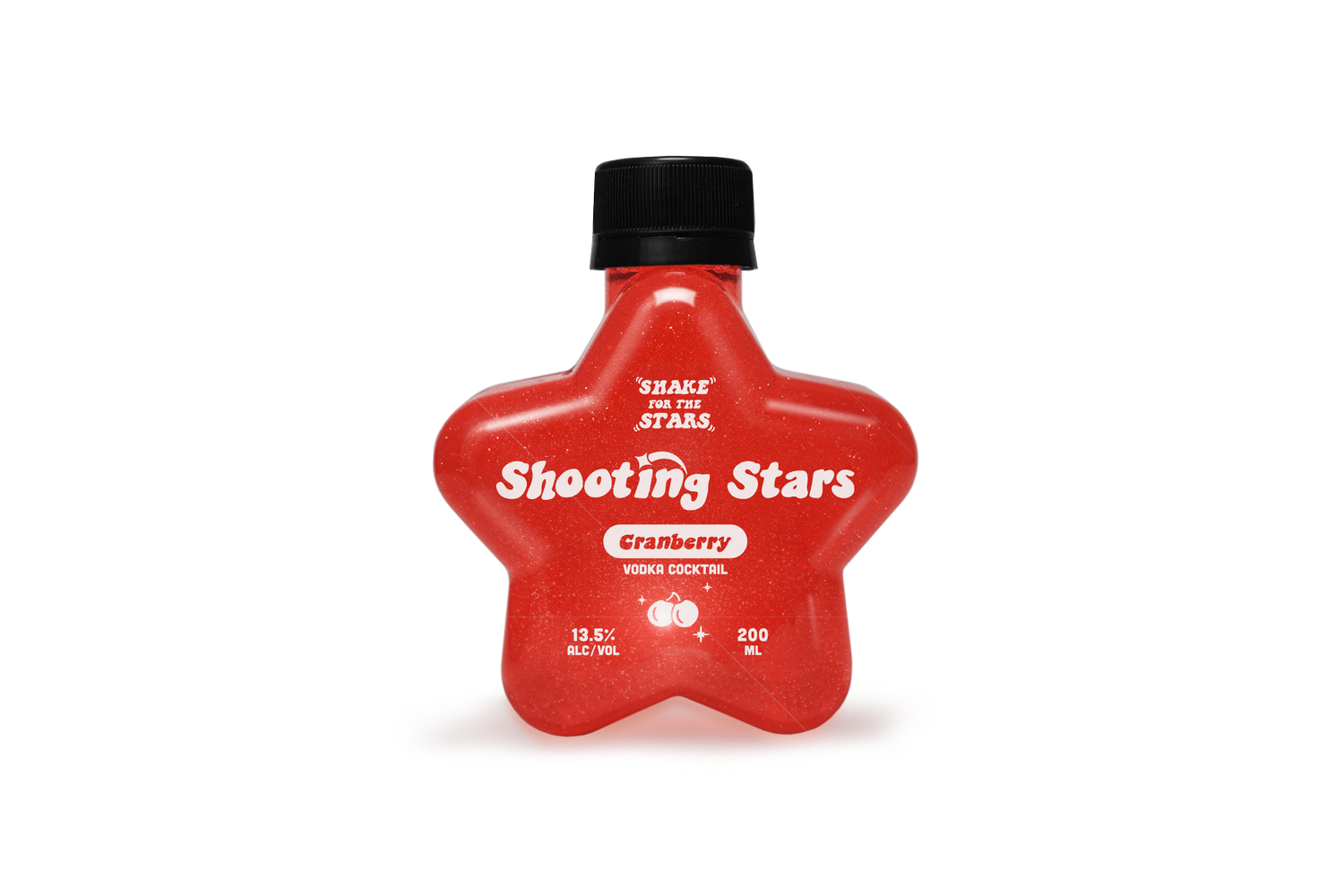 Shooting Stars Cranberry Vodka Cocktail 200ml