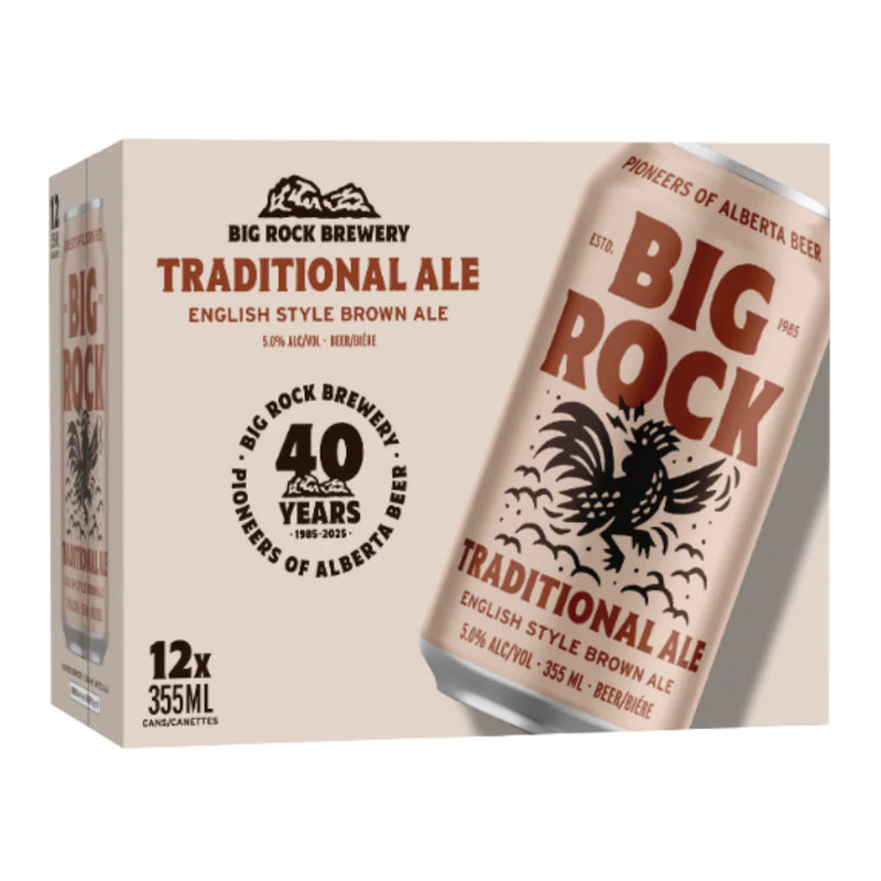 Big Rock Traditional Ale 12 Cans