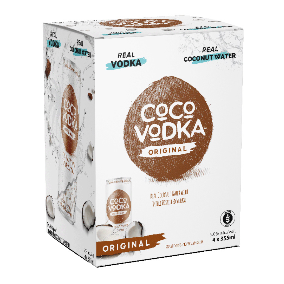 Coco Vodka 4x355mL