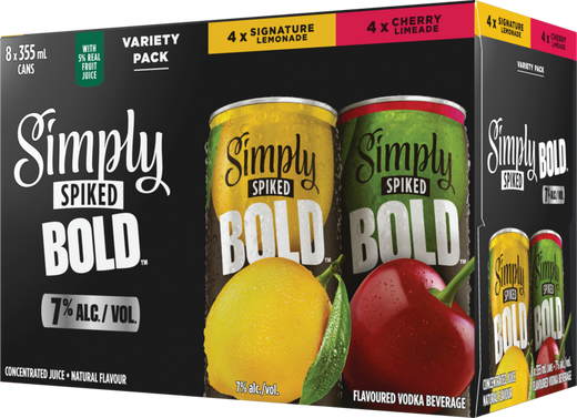 Simply Spiked Bold 8 Cans