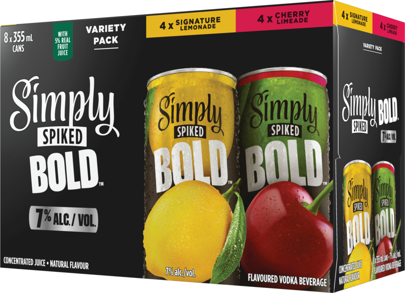 Simply Spiked Bold 8 Cans