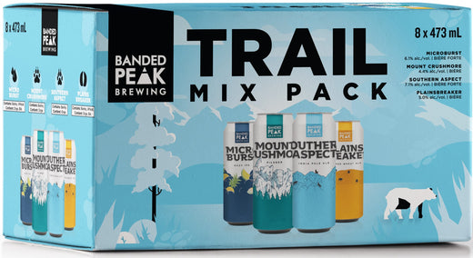 Banded Peak Trail Mix Pack 8x473ml