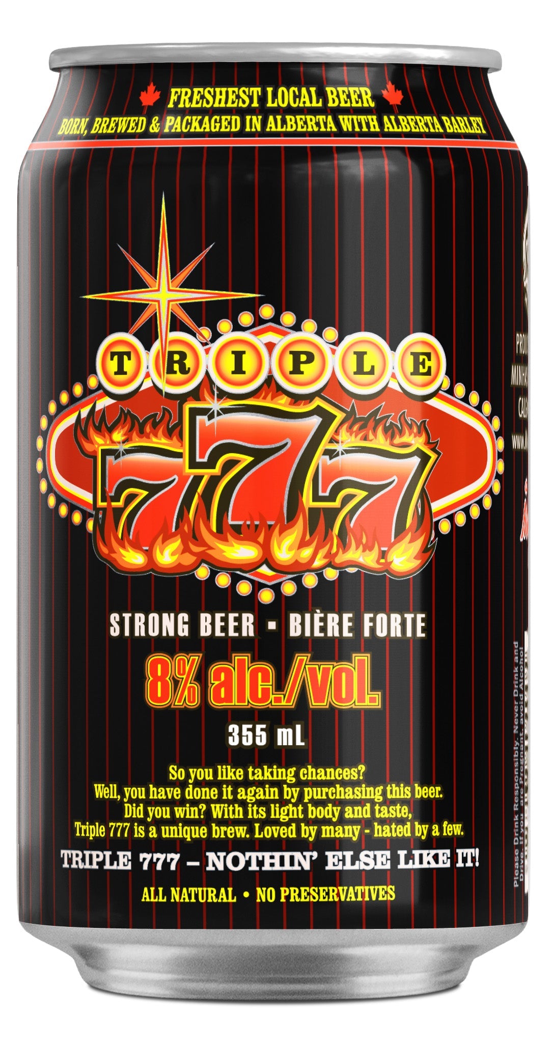 Tripple 777 Strong Beer 6 Cans
