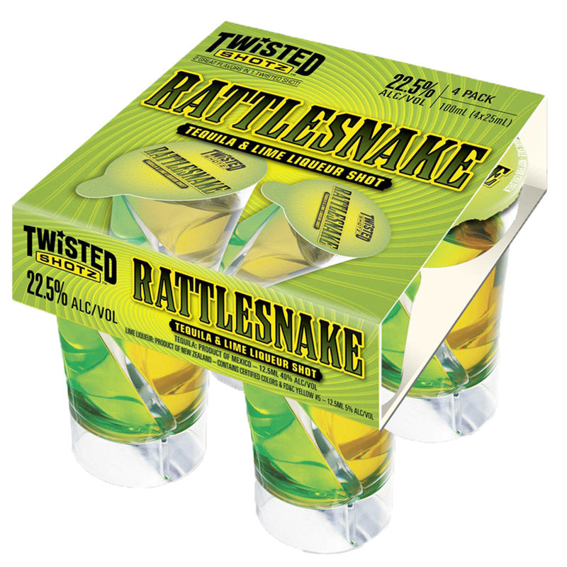 Twisted Shotz Rattlesnake 4x30ml