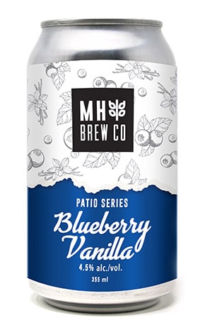 Med Hat Blueberry Vanilla 6 Cans