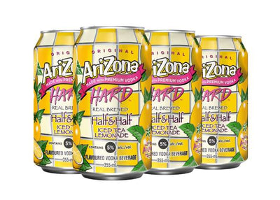 Arizona Hard Half & Half Iced Tea Lemonade 6 Cans
