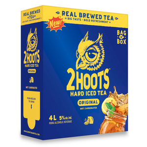 2 Hoots Lemon Iced Tea BIB  4L
