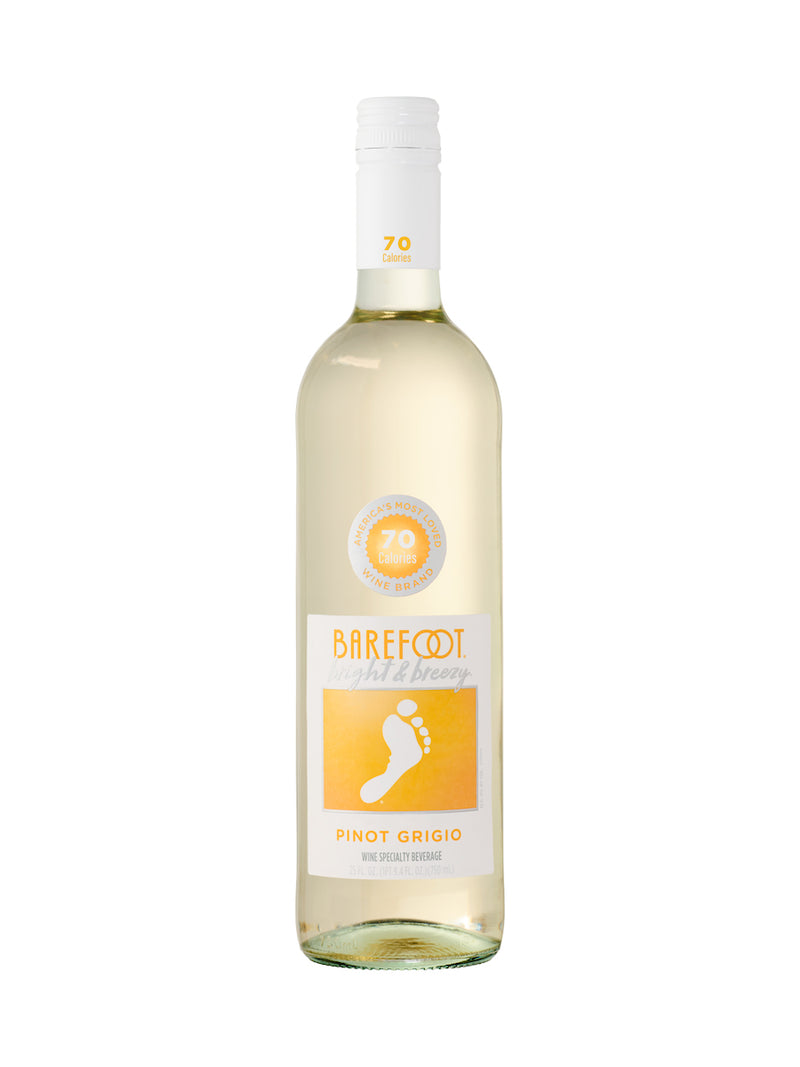 Barefoot Bright & Breezy Pinot Grigio 750ml