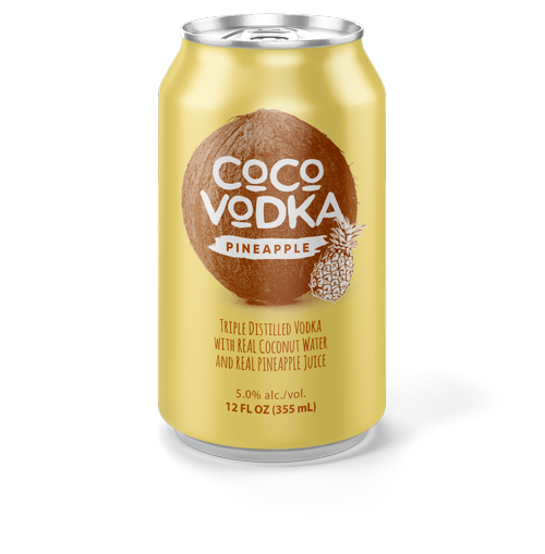 Coco Vodka Pinapple 4 Cans