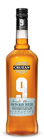 Cruzan Spiced Rum No. 9 Rum 750ml