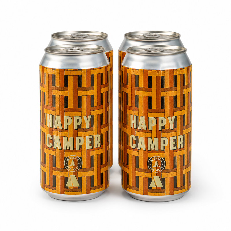 Cabin Brewing Happy Campers Hazy IPA 4 Cans