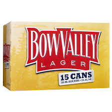 Bow Valley Lager 15 Cans