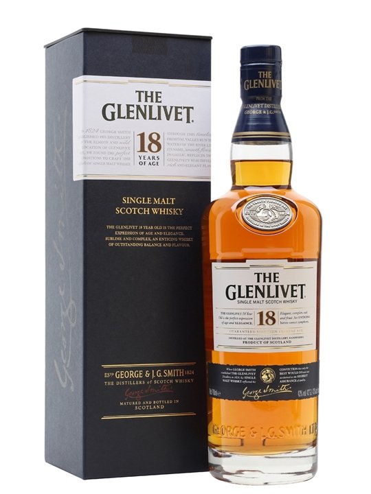 The Glenlivet 18yo Single Malt 750ml