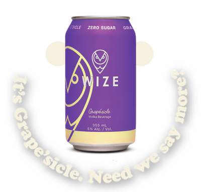 Wize Grape'Sicle Soda 6 Cans