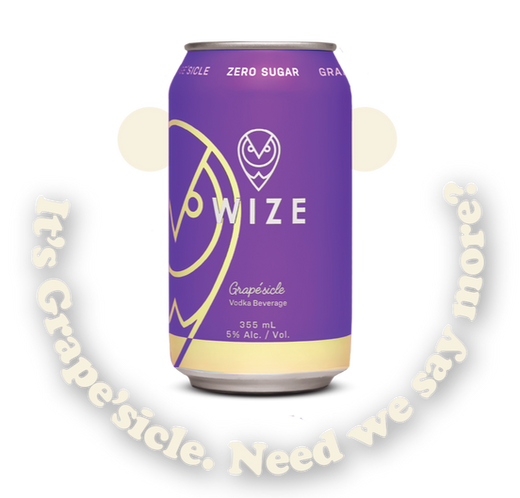 Wize Grape'Sicle Soda 6 Cans
