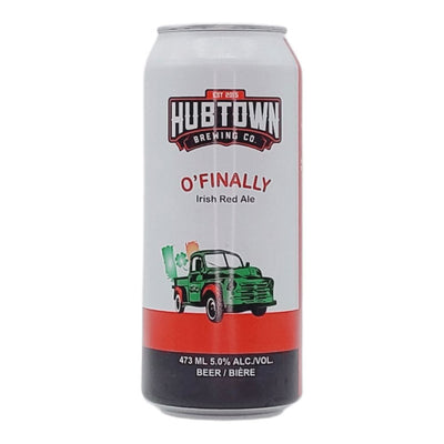 Hub Town O'Finally Irish Red Ale 4 Cans