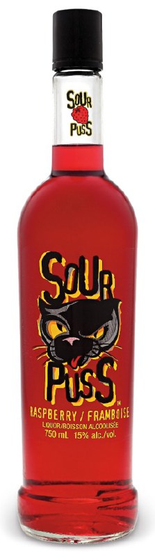 Sour Puss Raspberry 750mL